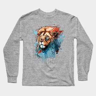 lion face Long Sleeve T-Shirt